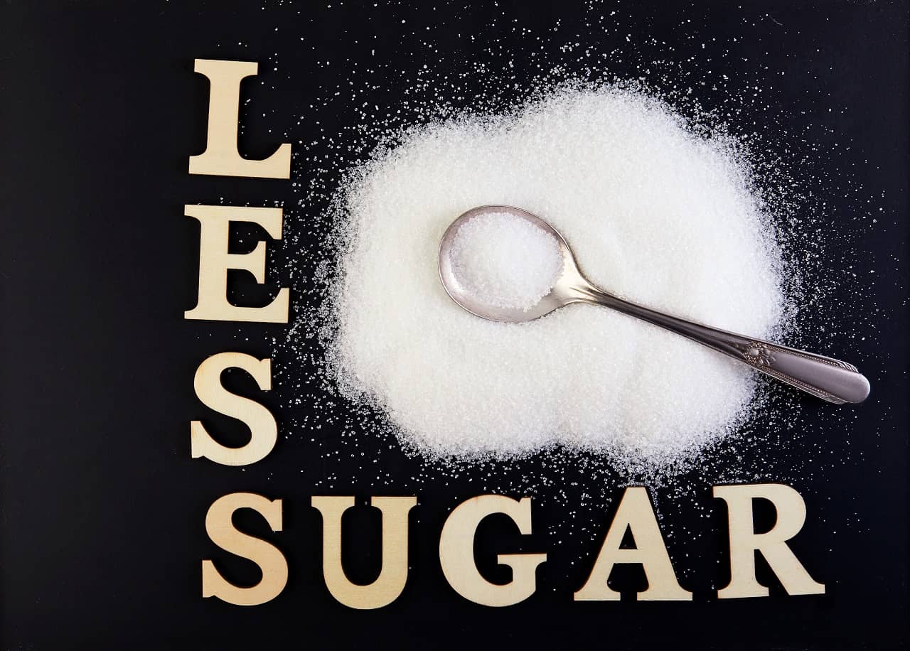 Reduce Sugar intake to lose weight