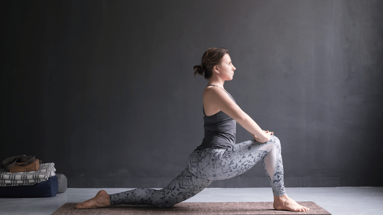 Lunge pose-Weight Loss Yoga